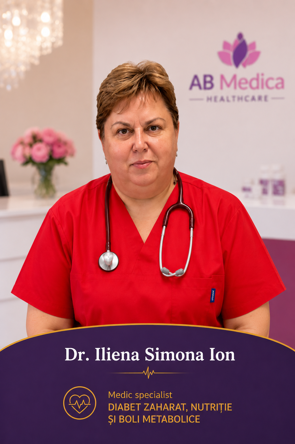 Dr. Iliena Simona Ion, Medic Specialist Diabet Zaharat, Nutriție și Boli Metabolice